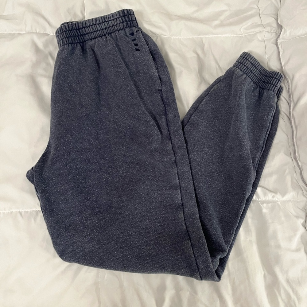 PINK Washed Blue Joggers/Sweatpants